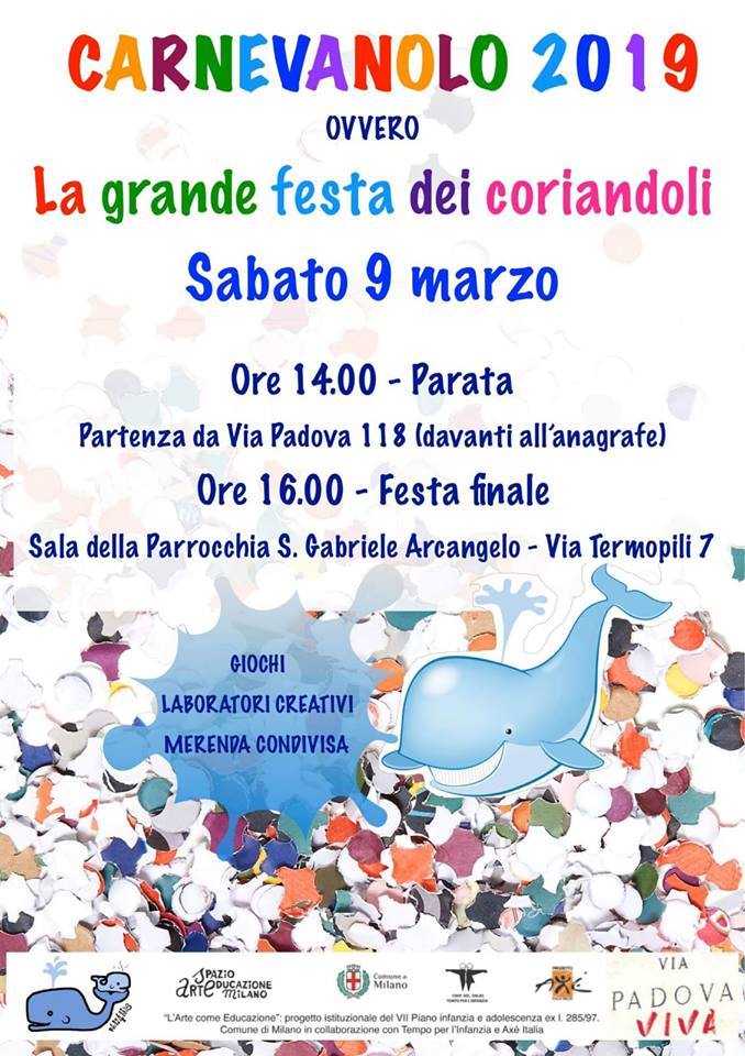 CARNEVANOLO – FESTA DEI CORIANDOLI