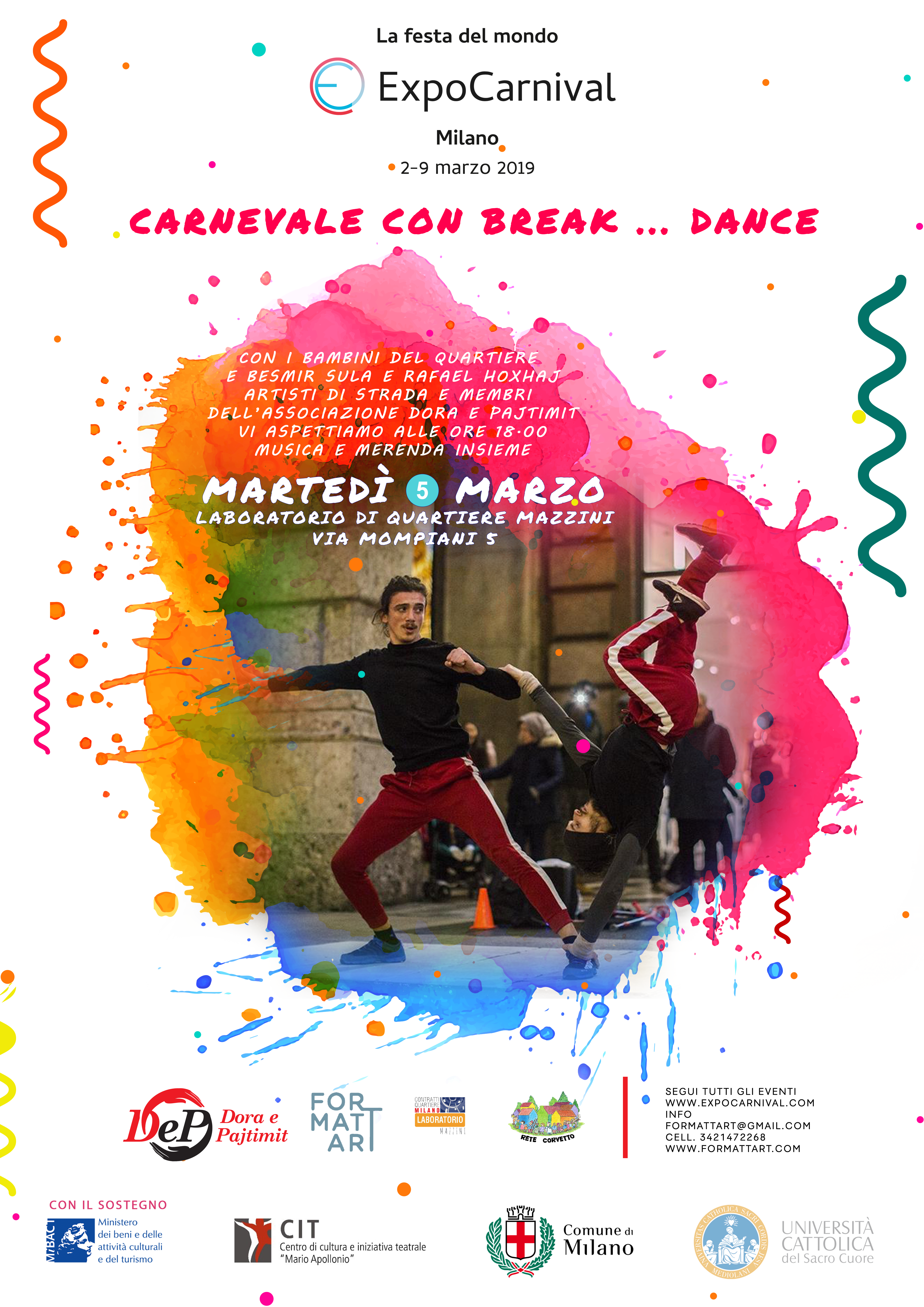 Carnevale con Break Dance