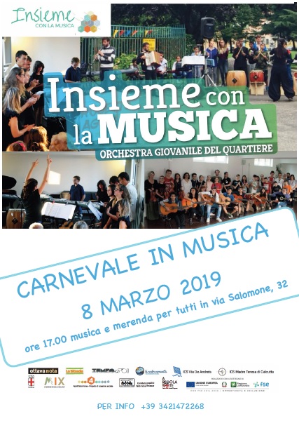 INSIEME CON LA MUSICA – ORCHESTRA GIOVANILE DI QUARTIERE